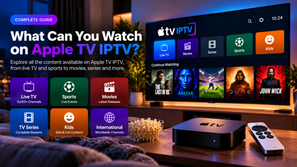 Apple TV IPTV Buffering